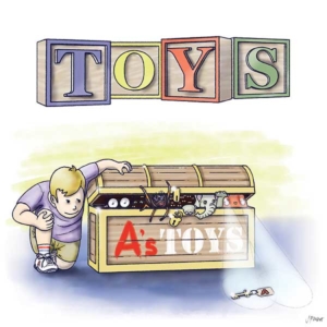 Digital illustration for Toys, a short story written and commissioned by Jan Ten Sythoff and illustrated by Jeff West.