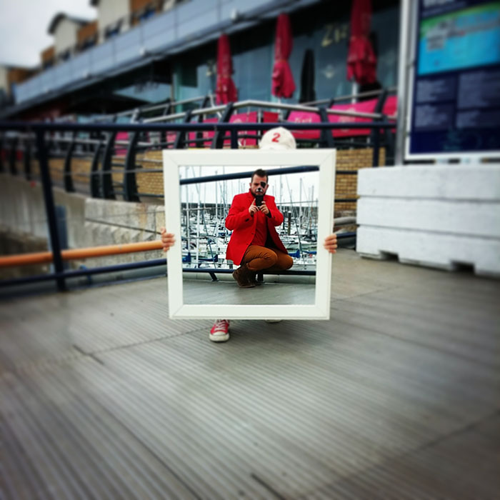 Instagram photo project set in different locations around Brighton created by FayJay.