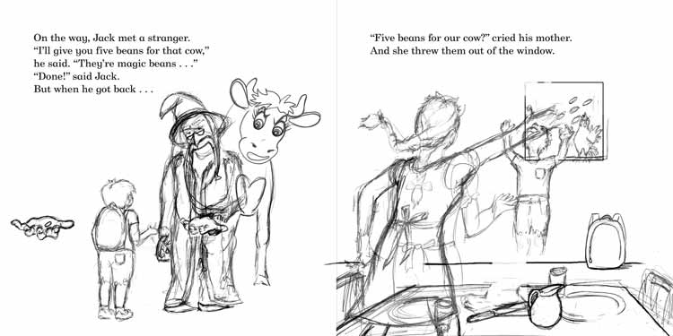 Jack and the Beanstalk spread 02