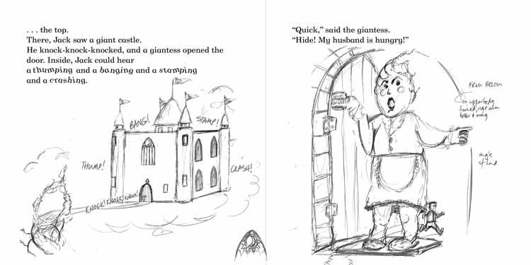 Jack and the Beanstalk spread 04