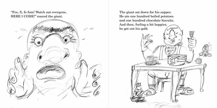 Jack and the Beanstalk spread 05