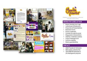 PowerPoint presentation slide featuring text and images