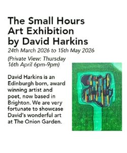 The Small Hours by David Harkins What's On poster